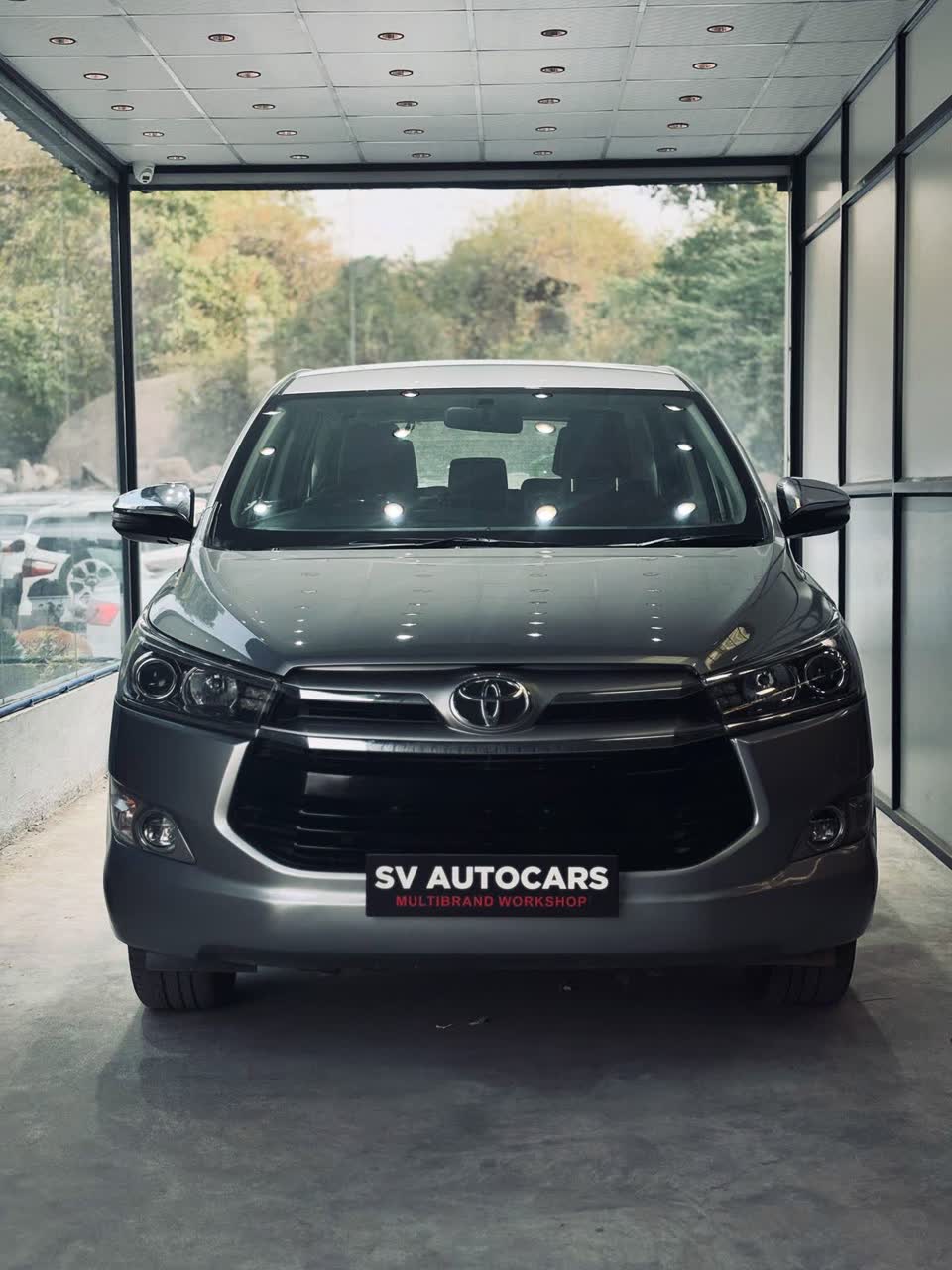 Innova Crysta complete body repaint
